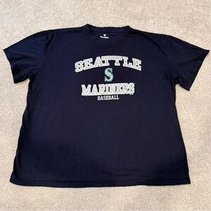 Fanatics Seattle Mariners Baseball men’s navy blue short sleeve Tshirt size 3XL